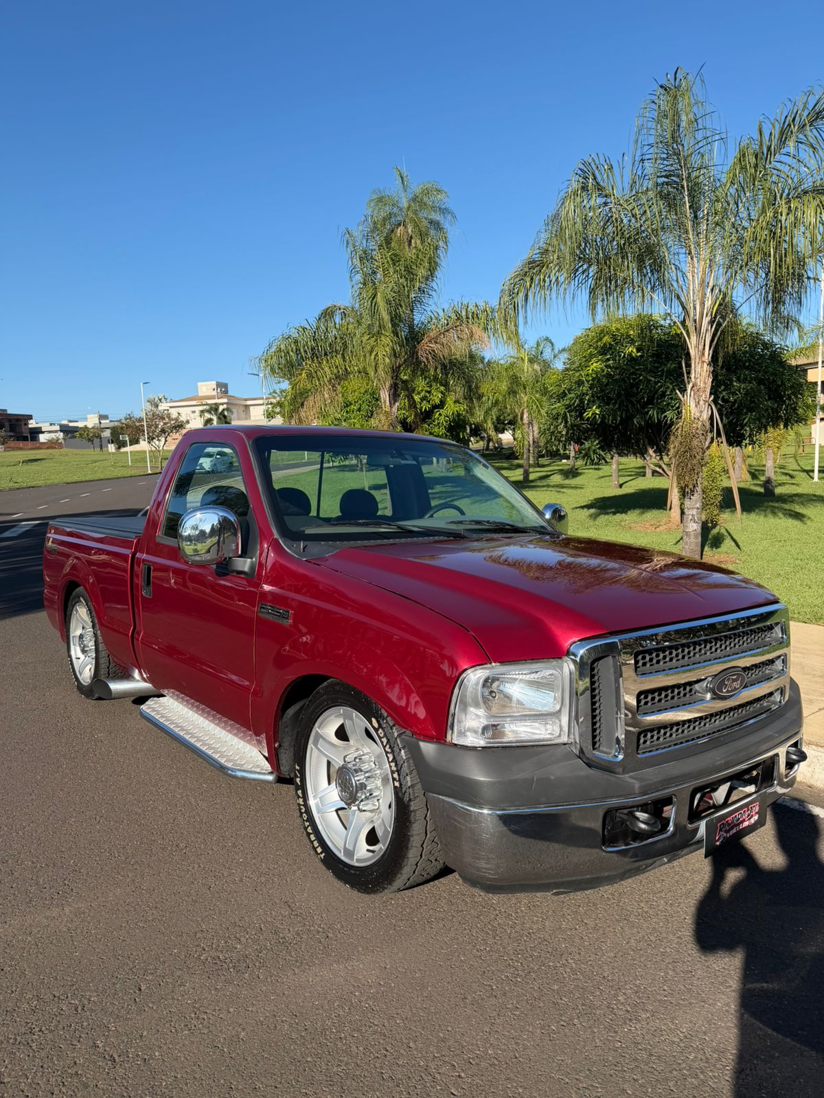 Ford F-250 2003 Vermelho